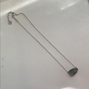 Gray and Silver Kendra Scott Necklace